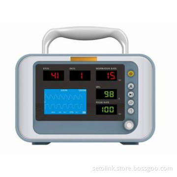 ETCO2+SPO2 Patient Monitor 3.5 Inch RSD2001A